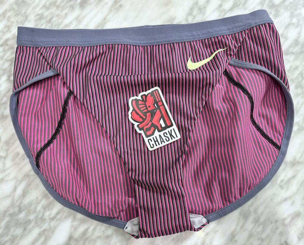 Nike Pro ADV Elite Track & Field Women’s Medium Pink/gray Running Briefs FD5881